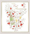 Happy First Anniversary card