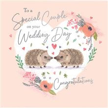 Special couple on your Wedding Day card