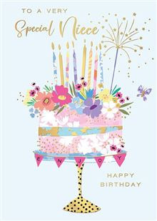 Special niece - Birthday card