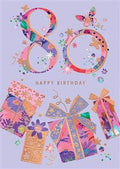 80th Birthday card