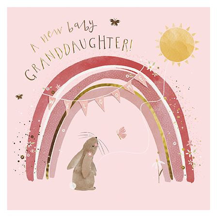 A new baby Granddaughter card