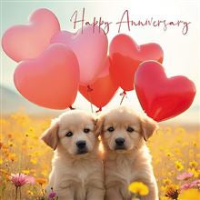 Pups - Anniversary Card