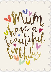 Mum - Birthday card