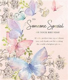 Someone Special  Birthday card