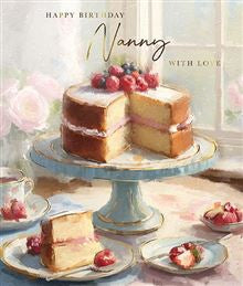 Nanny Birthday card