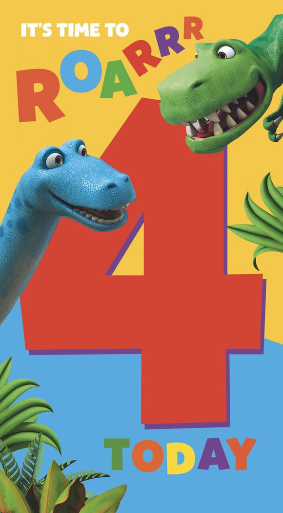 It's time to Roar 4 Today - Dino Roar card