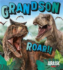 Grandson, Roar! - Jurassic World birthday card
