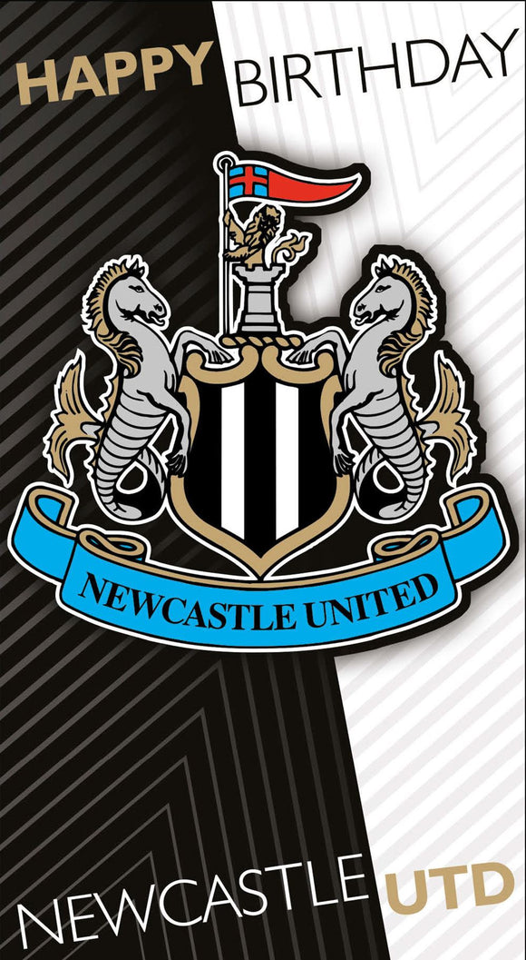 Newcastle United birthday card