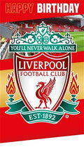 Liverpool football club birthday card