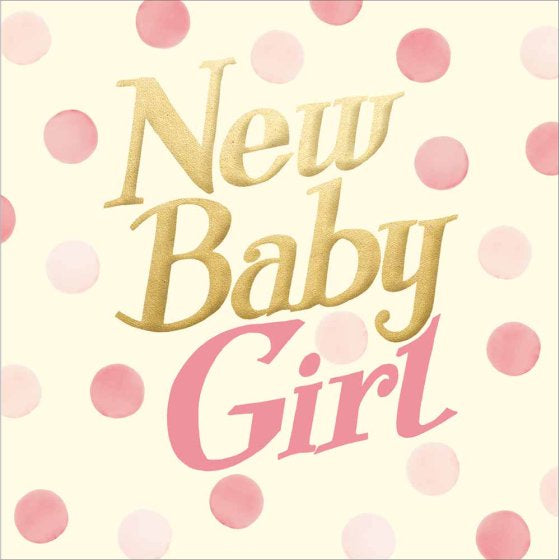 New Baby Girl - Emma Bridgewater card