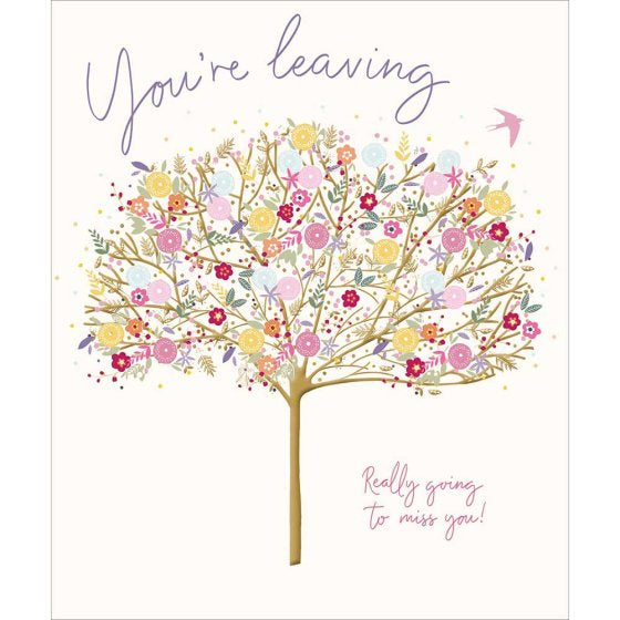 You're Leaving card