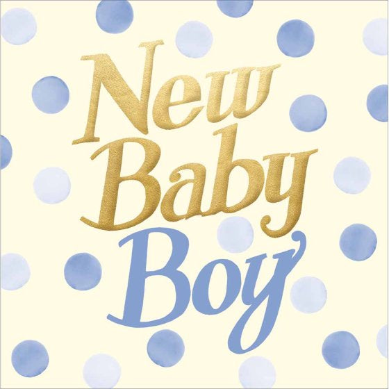 New Baby boy - Emma Bridgewater card