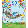 90 Today - Quentin Blake birthday card