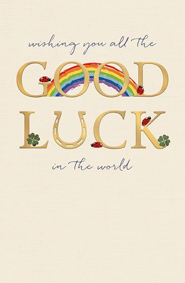 Good luck card