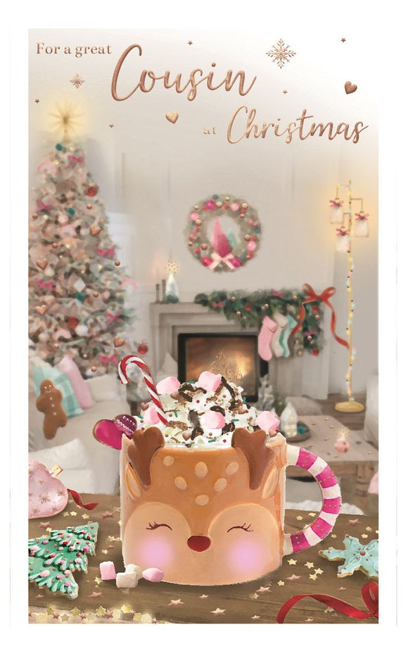 Great Cousin  Christmas card