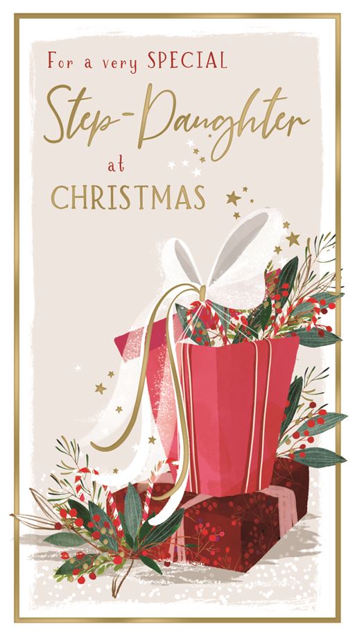 Step-Daughter Christmas card