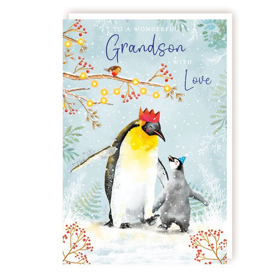 Grandson  Christmas card