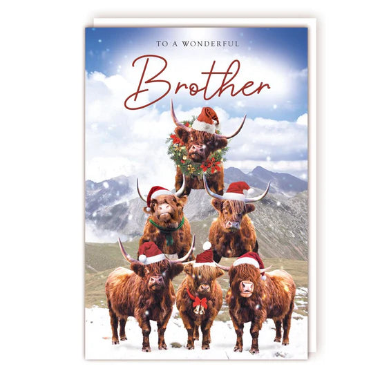 Brother  Christmas card
