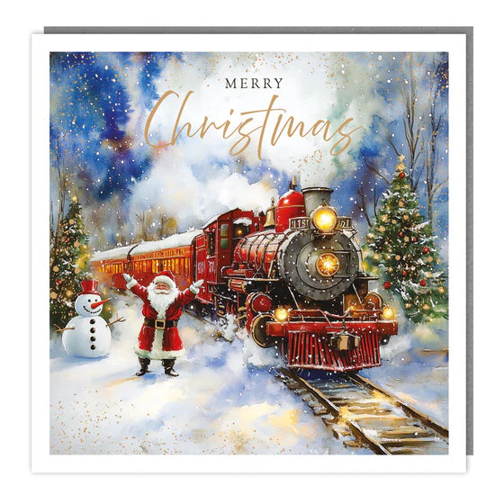 Santa’s train- Pack of 5 Charity Christmas cards