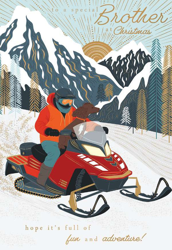 Brother Christmas card