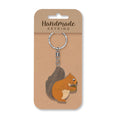Squirrel - Wooden Keyring