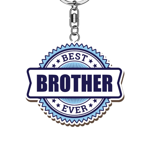 Brother …wooden keyring