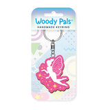 Fairy ..wooden keyring