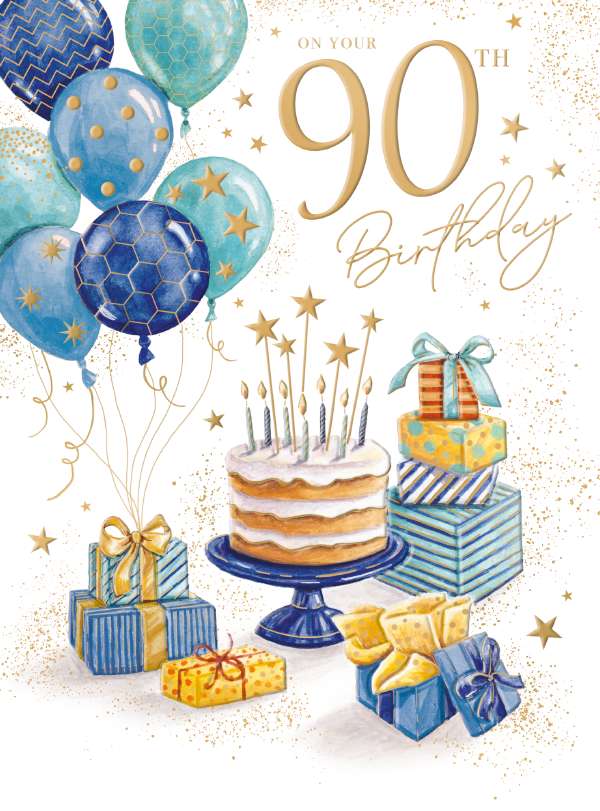 90th Birthday card