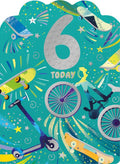 6 Today Birthday card