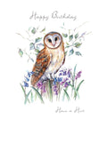 The Owl - Birthday Card
