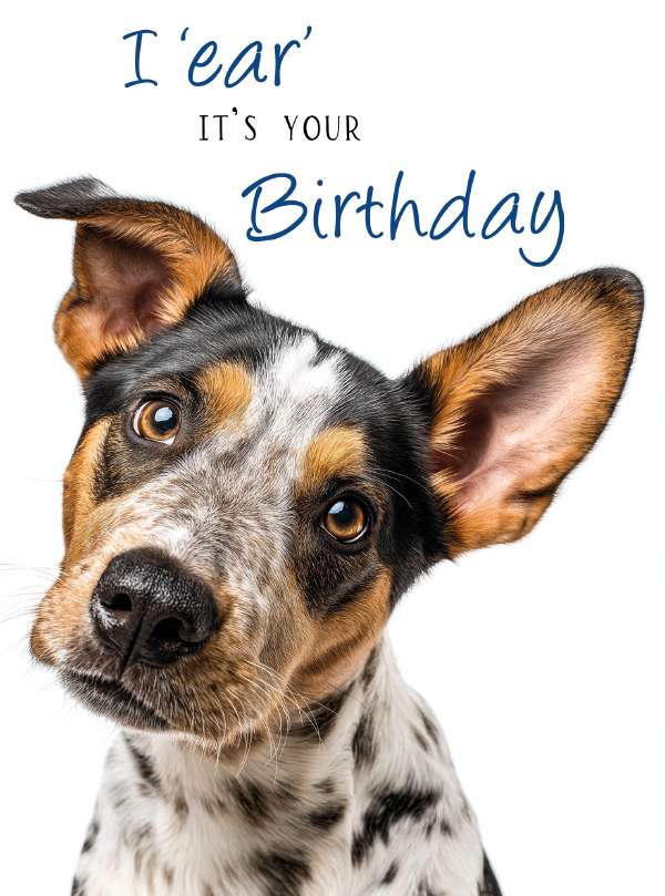 i 'ear it's your birthday.. - birthday card