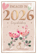 Engaged in 2026- Engagement card