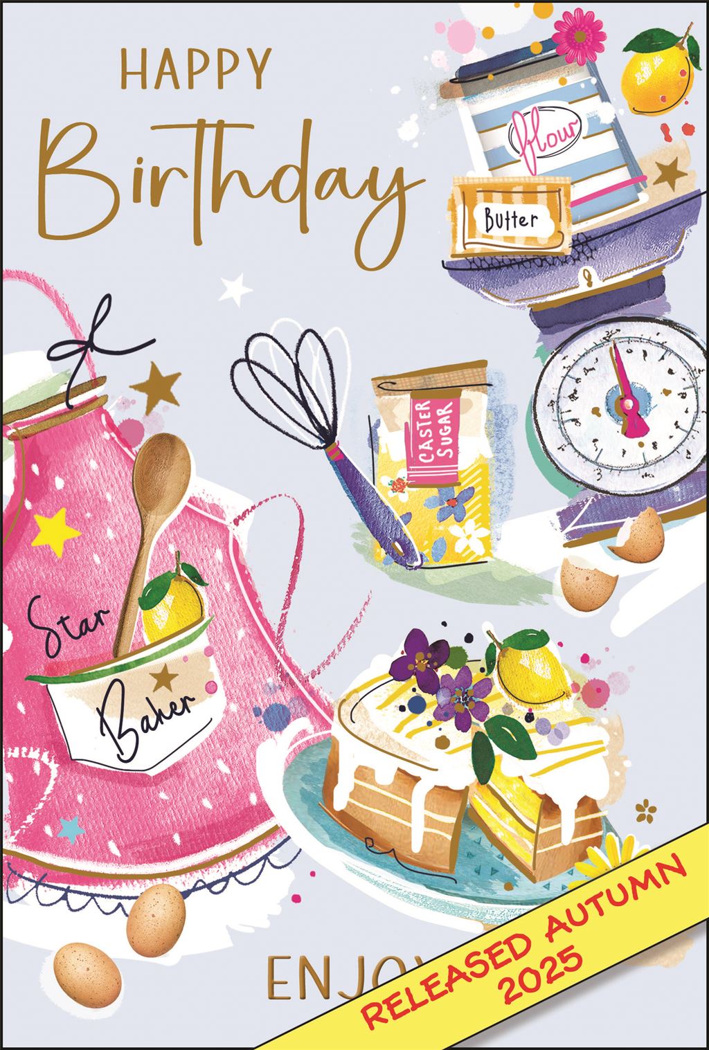 Jonny Javelin Happy Birthday - Birthday Card