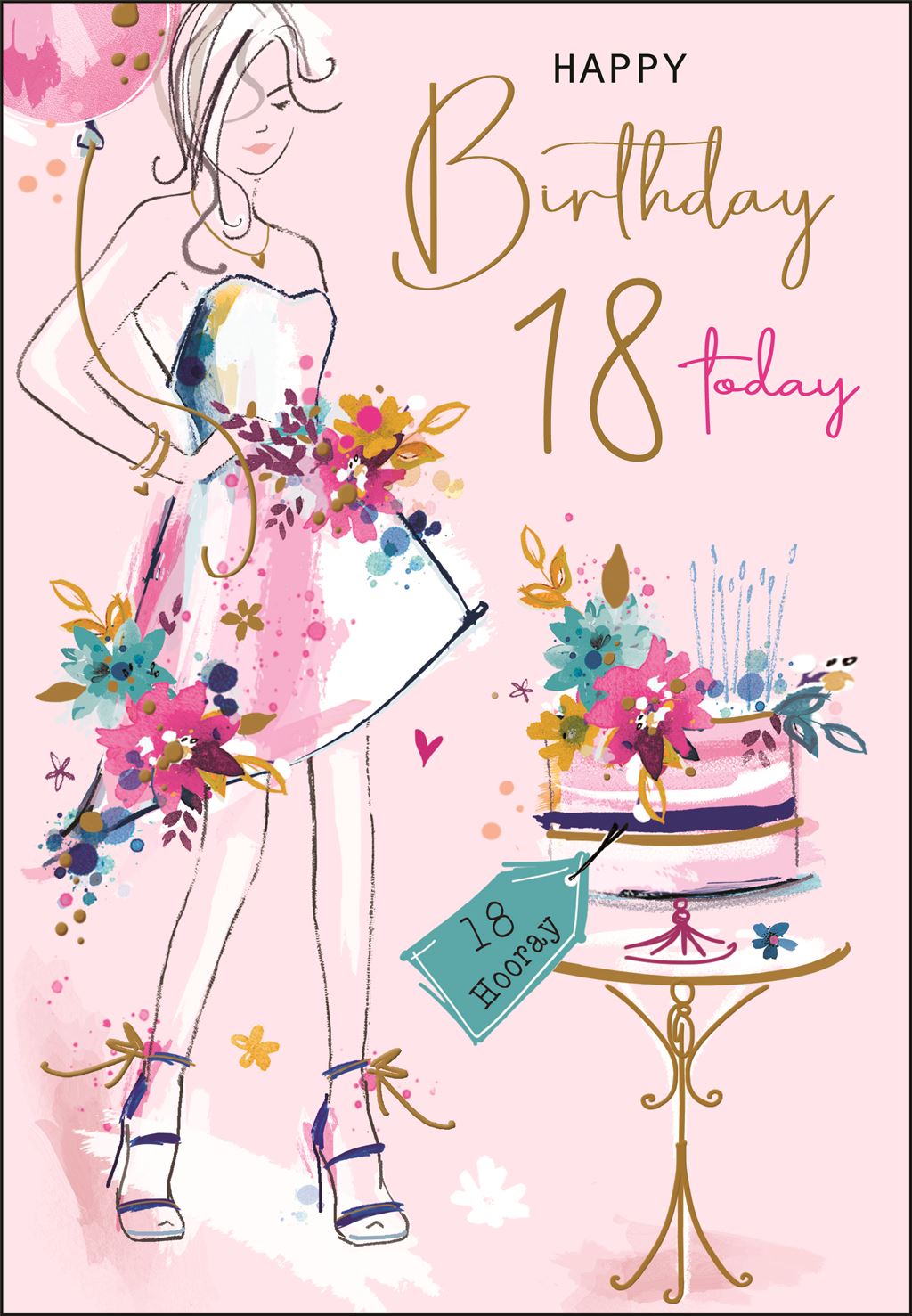 18th Birthday card - Jonny Javelin
