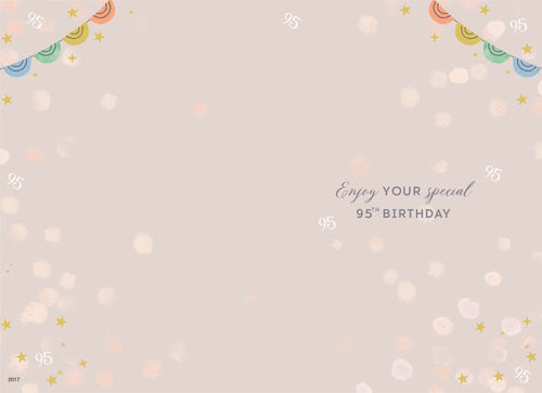 95th Birthday card