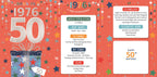 Born in 1976 - 50th birthday card