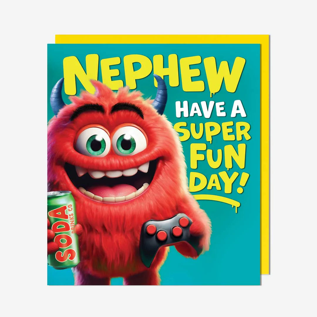 Nephew, Fun Day - Birthday Card