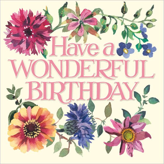 Have a wonderful Birthday - Emma Bridgewater birthday card