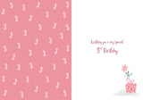 3 (pink)- Birthday card