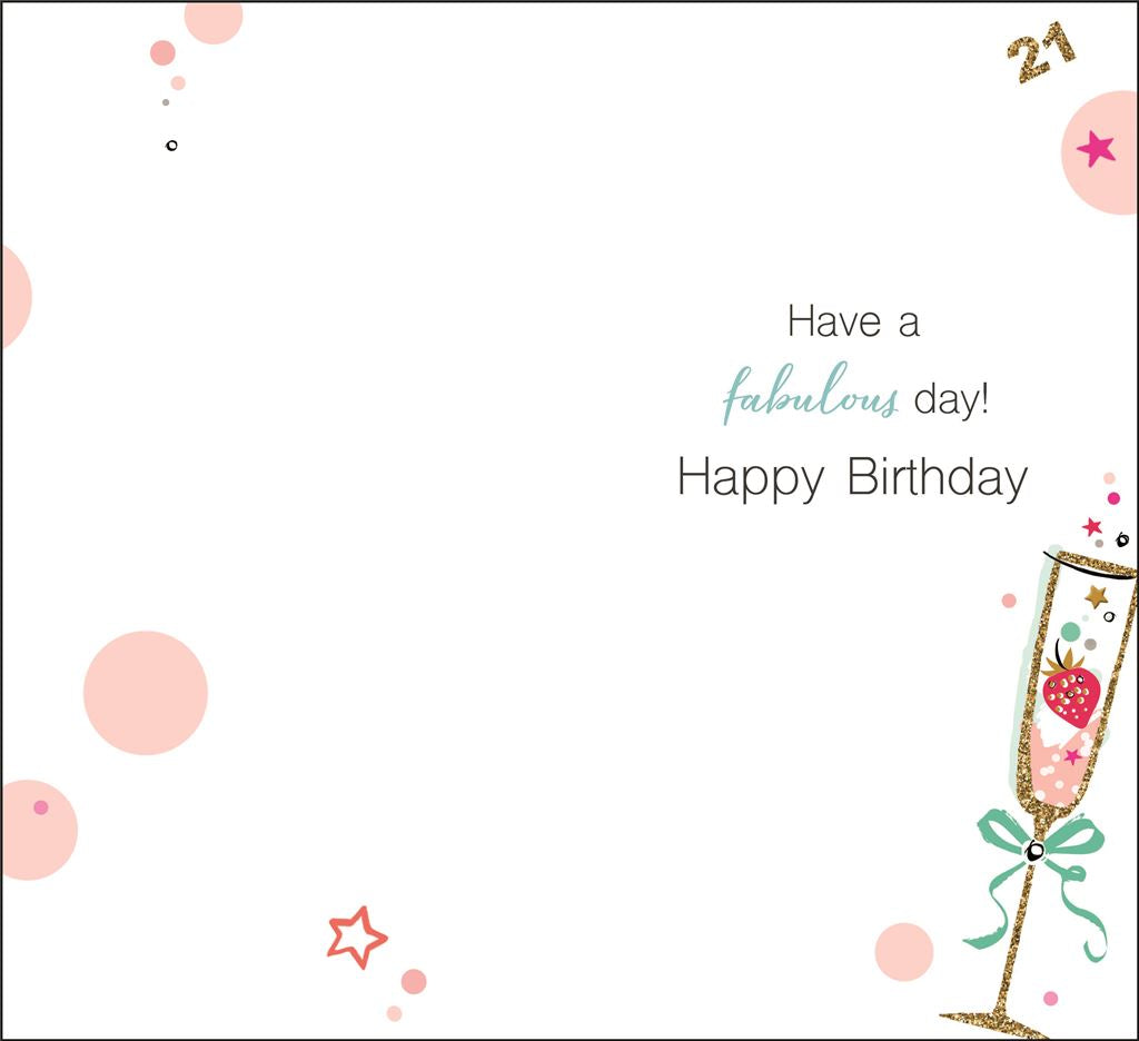 21st Birthday card - Jonny Javelin