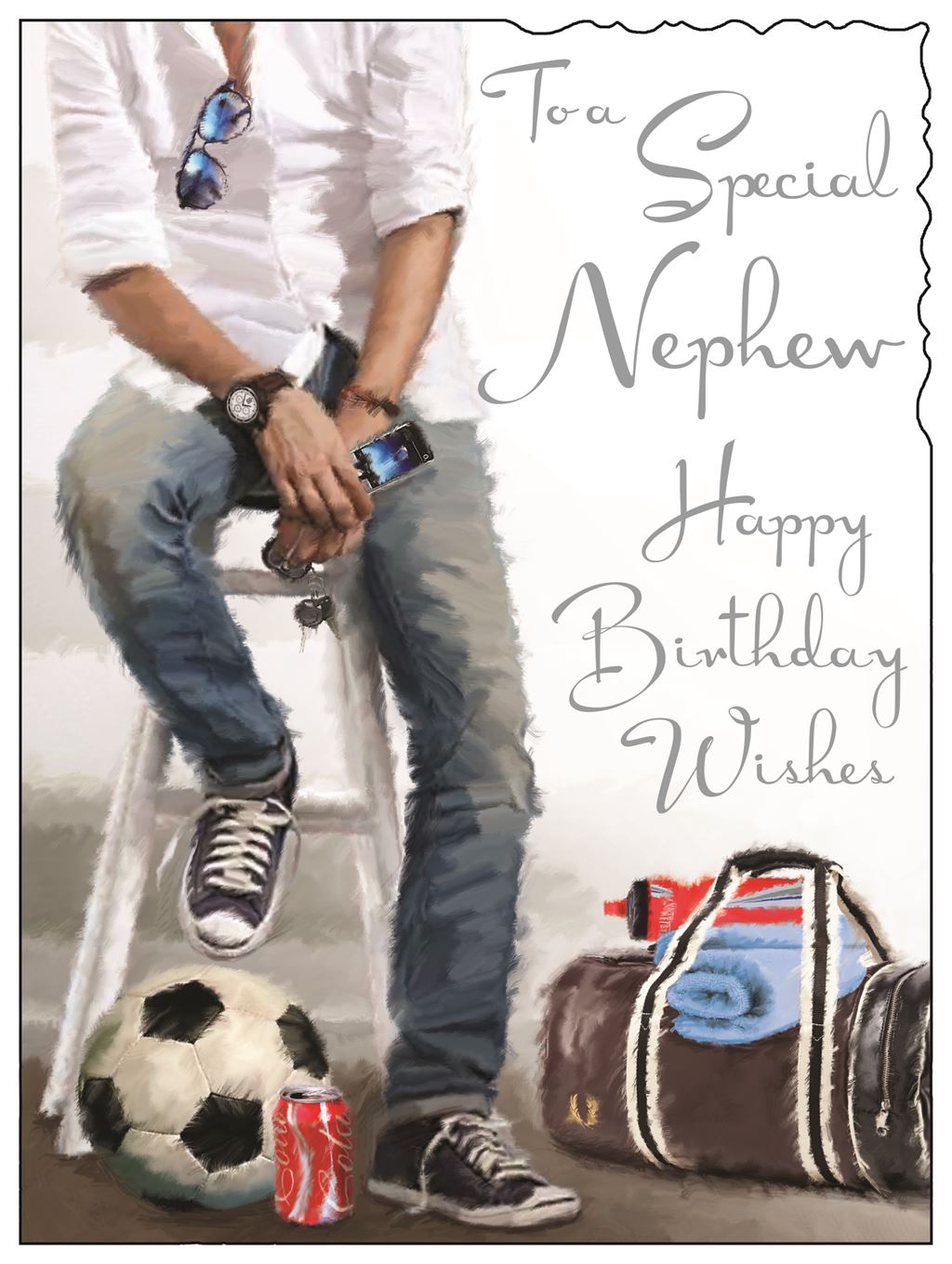 Nephew, sports - Jonny Javelin card