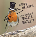 Razzle Dazzle - funny birthday card