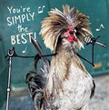 The best  - funny blank card