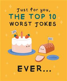 Top 10 Worst Jokes Ever - funny blank card