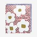 White blossom - birthday card
