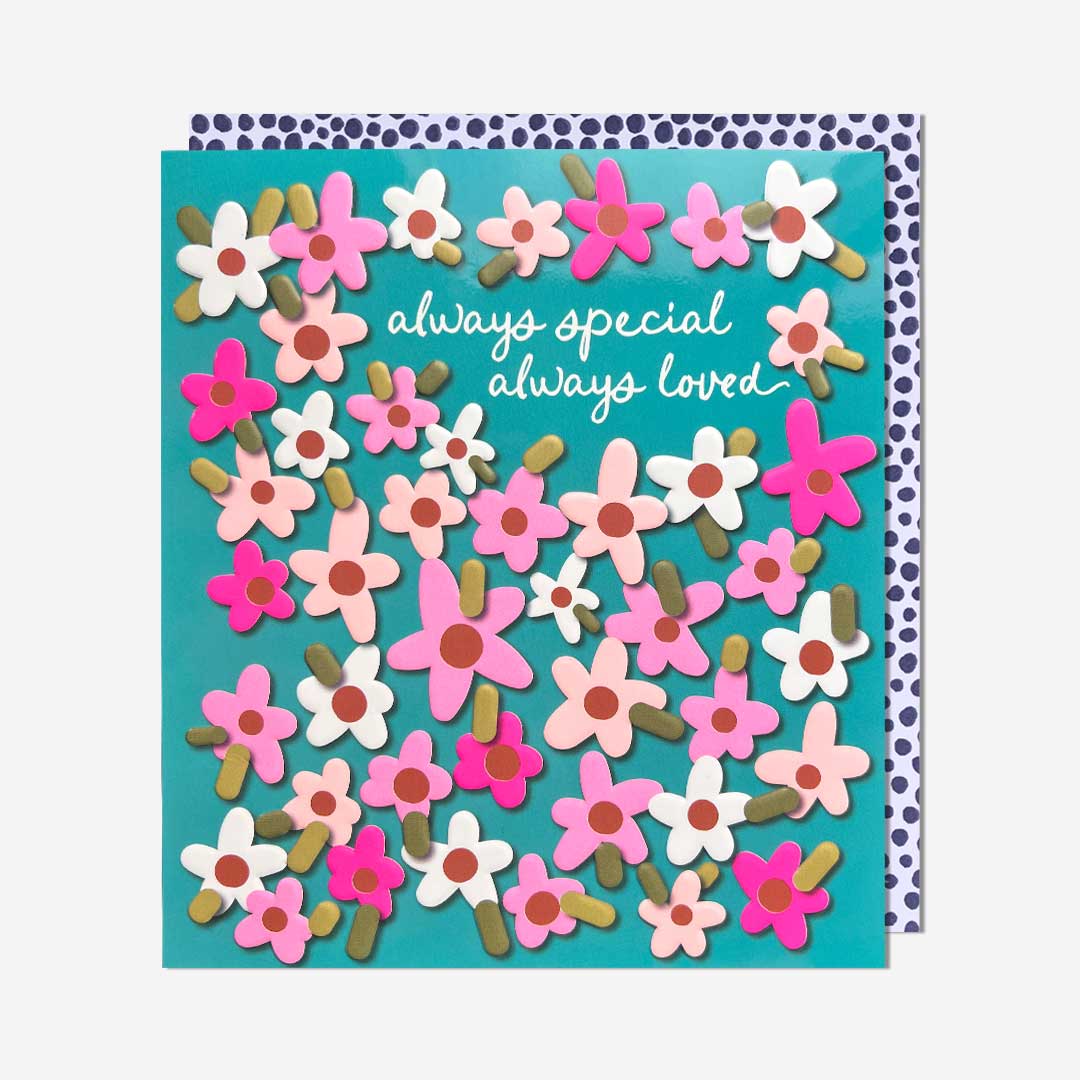 Special, loved- Birthday card
