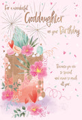 For a wonderful Goddaughter - birthday card