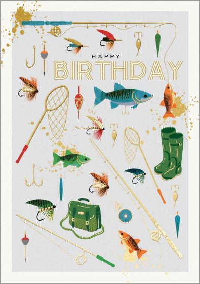 Fishing -  birthday card