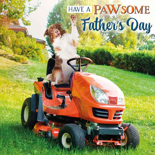 Ride on mower- Father’s day card