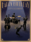 All that jazz  Birthday card